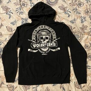Violent Gentlemen adult small hoodie